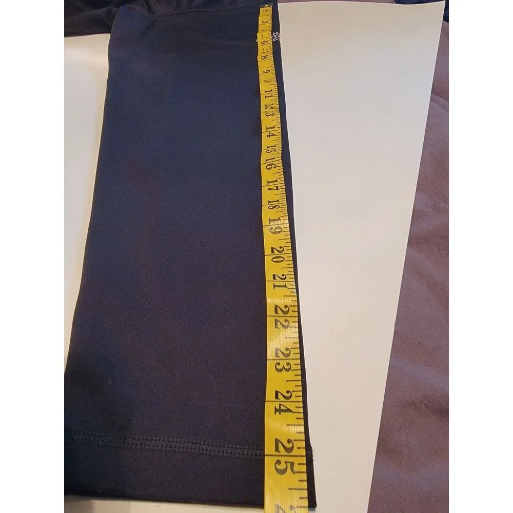 The North Face LG Long Sleeve 1/4 Zip Collard BLK Casual Pullover 